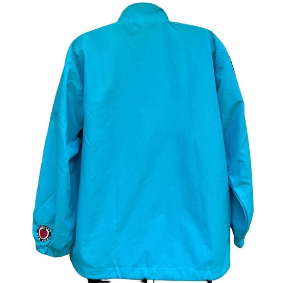 Legoland New York 1/4 Zip Pullover Windbreaker Turquoise Unisex Youth XL - Picture 4 of 7